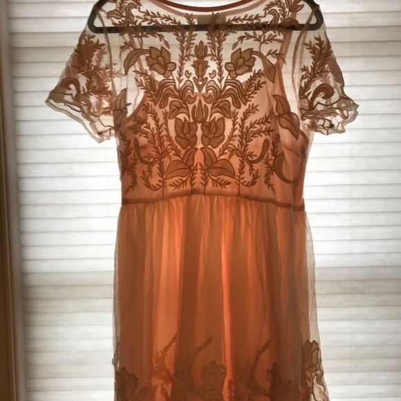 Blush pink spring dress size 1X by Forever 21 - Picture 1 of 3